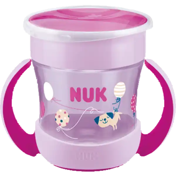 Mini Magic Cup mit Trinkrand und Deckel 160ml