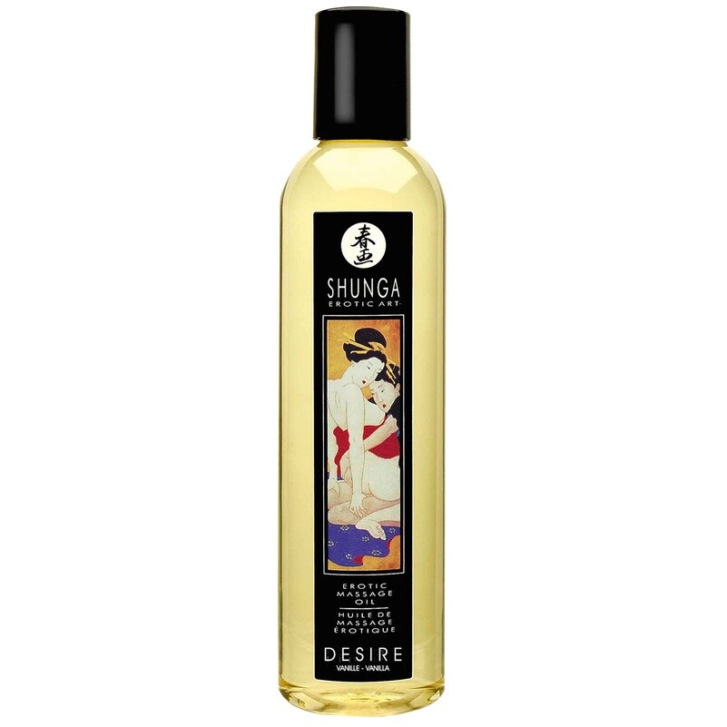 Huile de massage érotique - Vanille - 250 ml