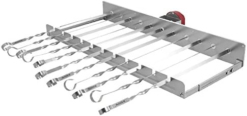 CEEBOO Grillmaster Grillaufsatz, Renschler Line mit Motor, Powerbank und 11 Spieße