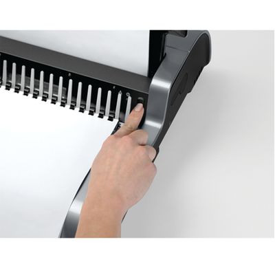 Fellowes Quasar-E 500 - machine à relier / relieuse perforeuse éléctrique - perfore 22 feuilles - relie 500f