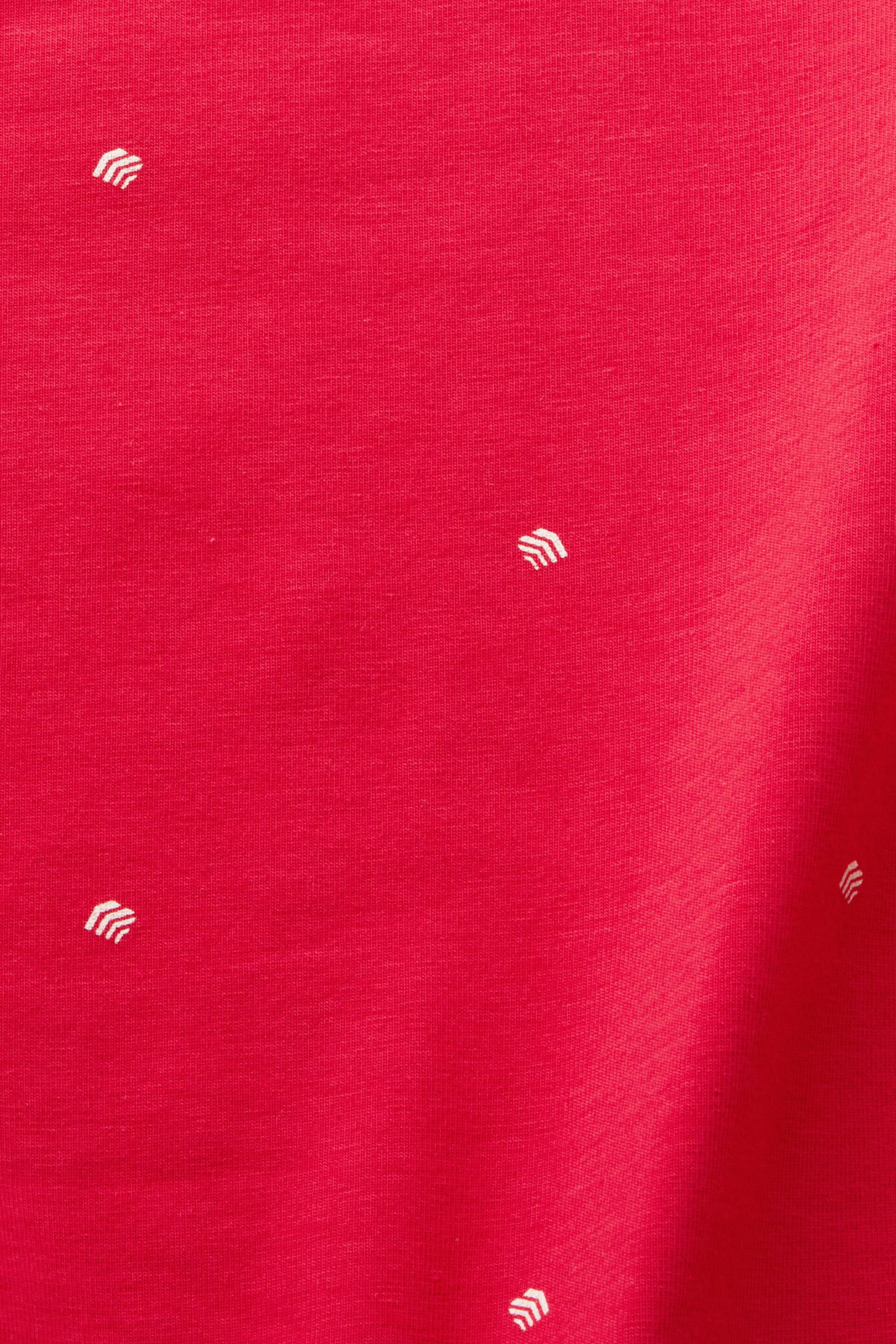 Chemise de nuit à motif all-over
