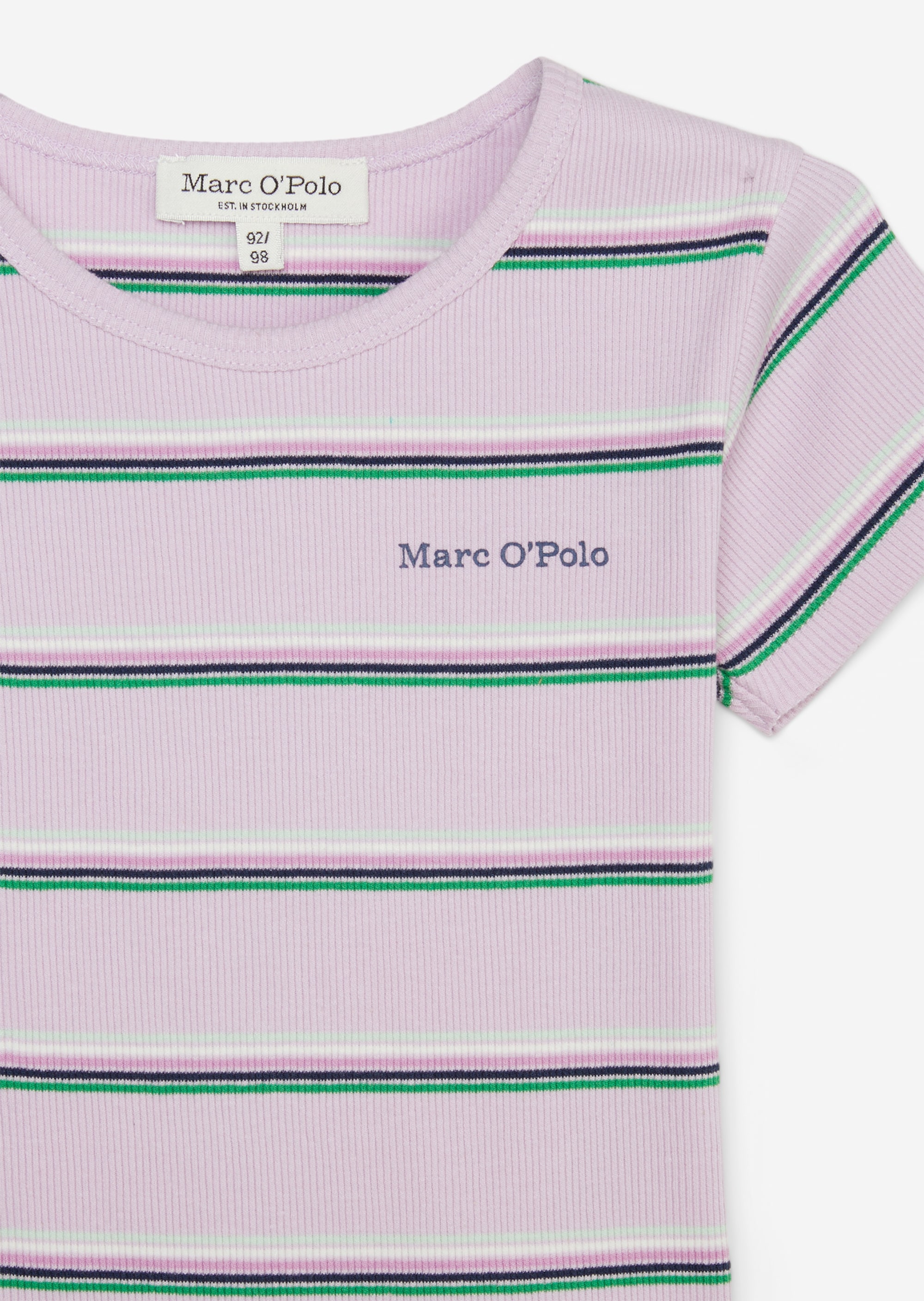 KIDS-GIRLS T-Shirt mit feiner Rippstruktur