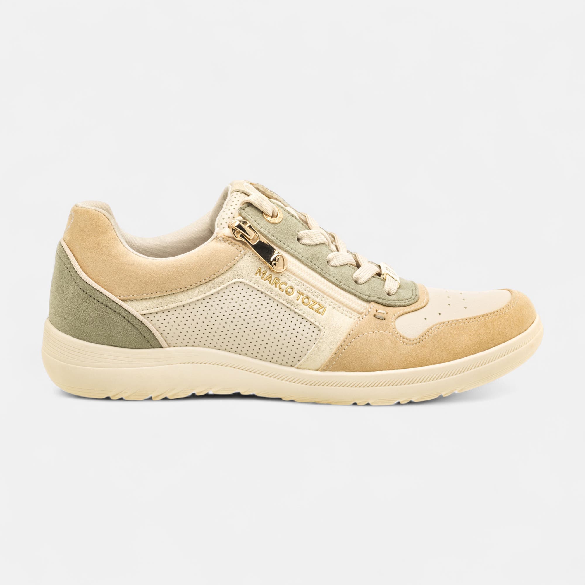 Baskets basses Femme vert clair