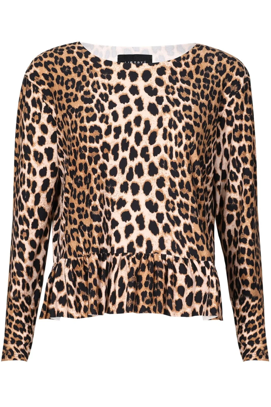 Liberte Alma Ls Frill T-Shirt lux leo