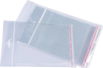 Cellofanposer Med Lukning - 140X140 MM - 100 Stk - 40 Micron
