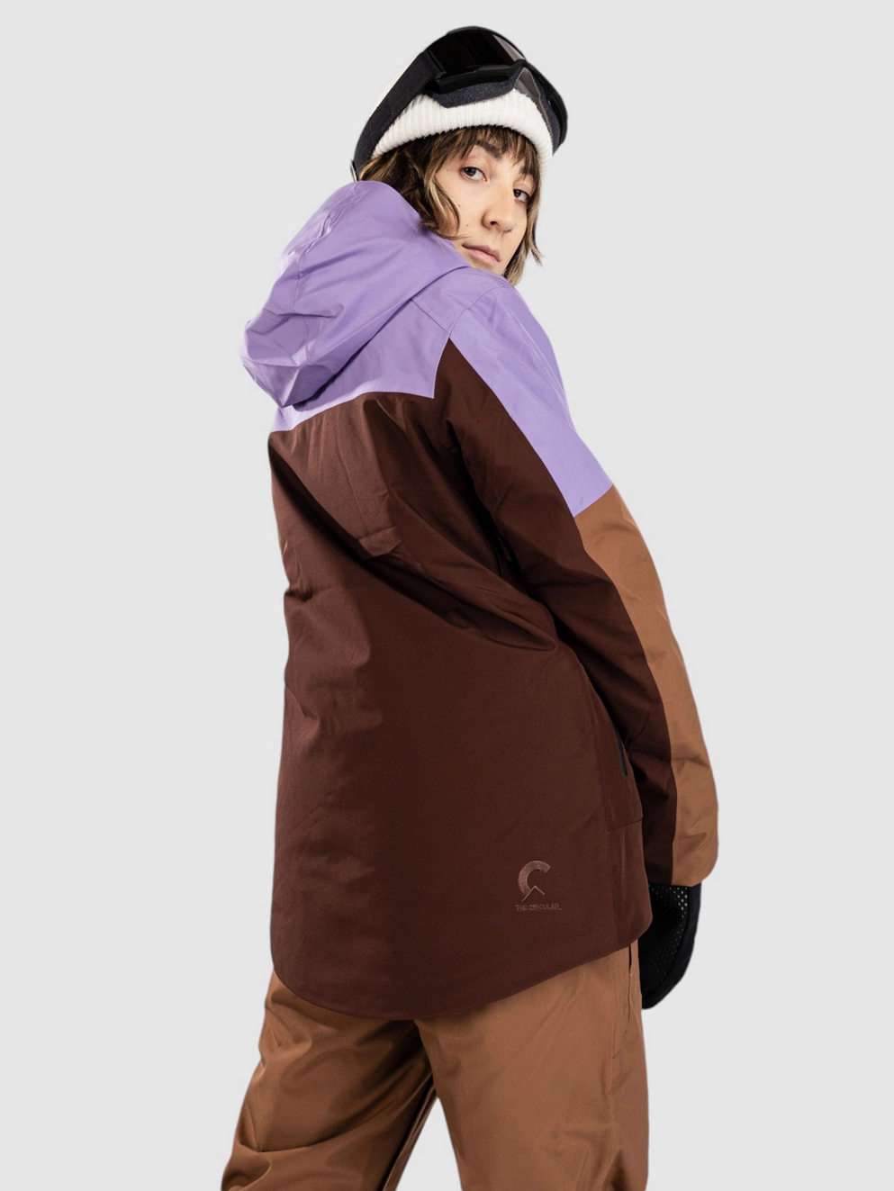 Picture Exa Jacket paisley cocoa chicory