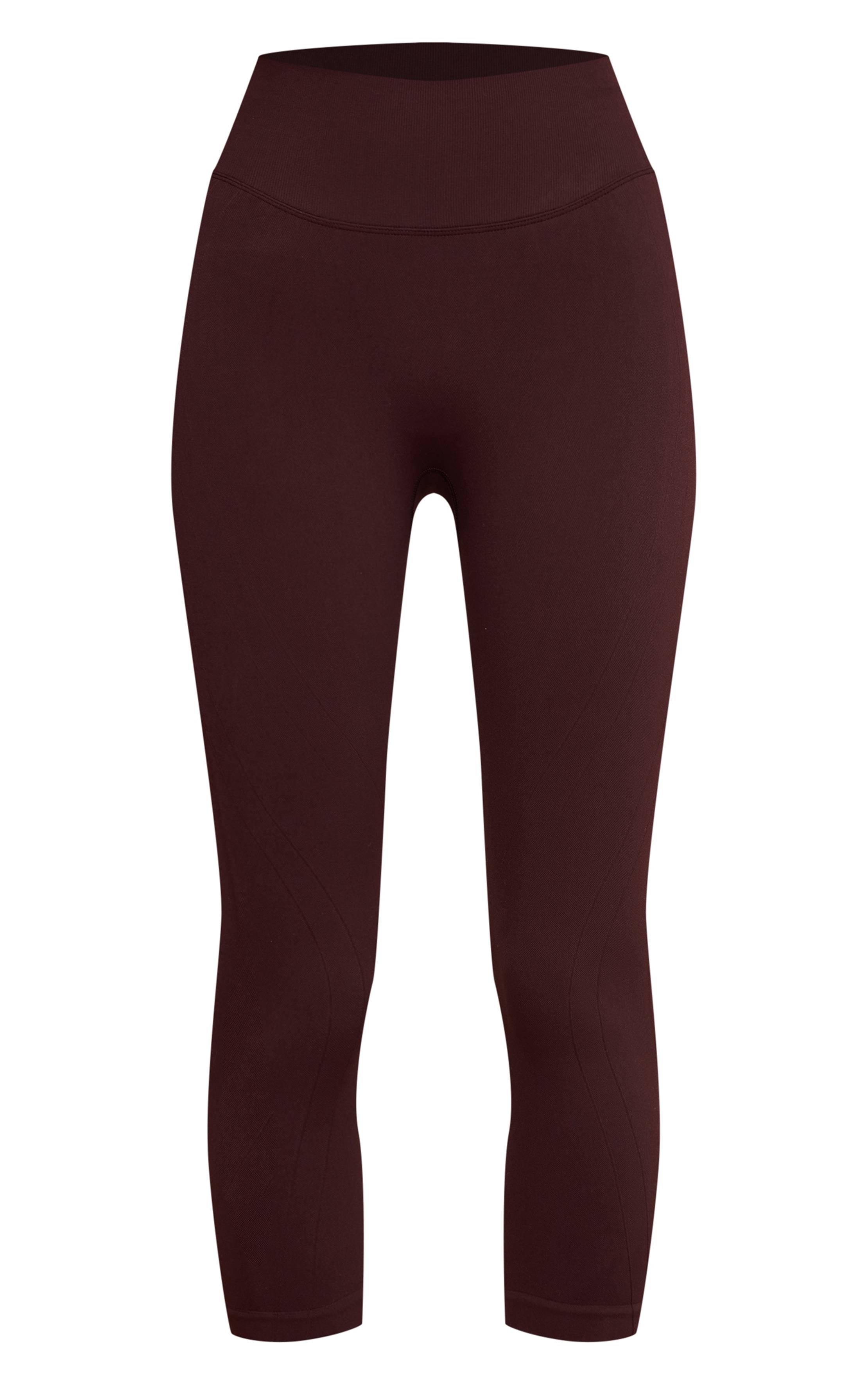 Chocolat Legging Capri Sans Couture Plt