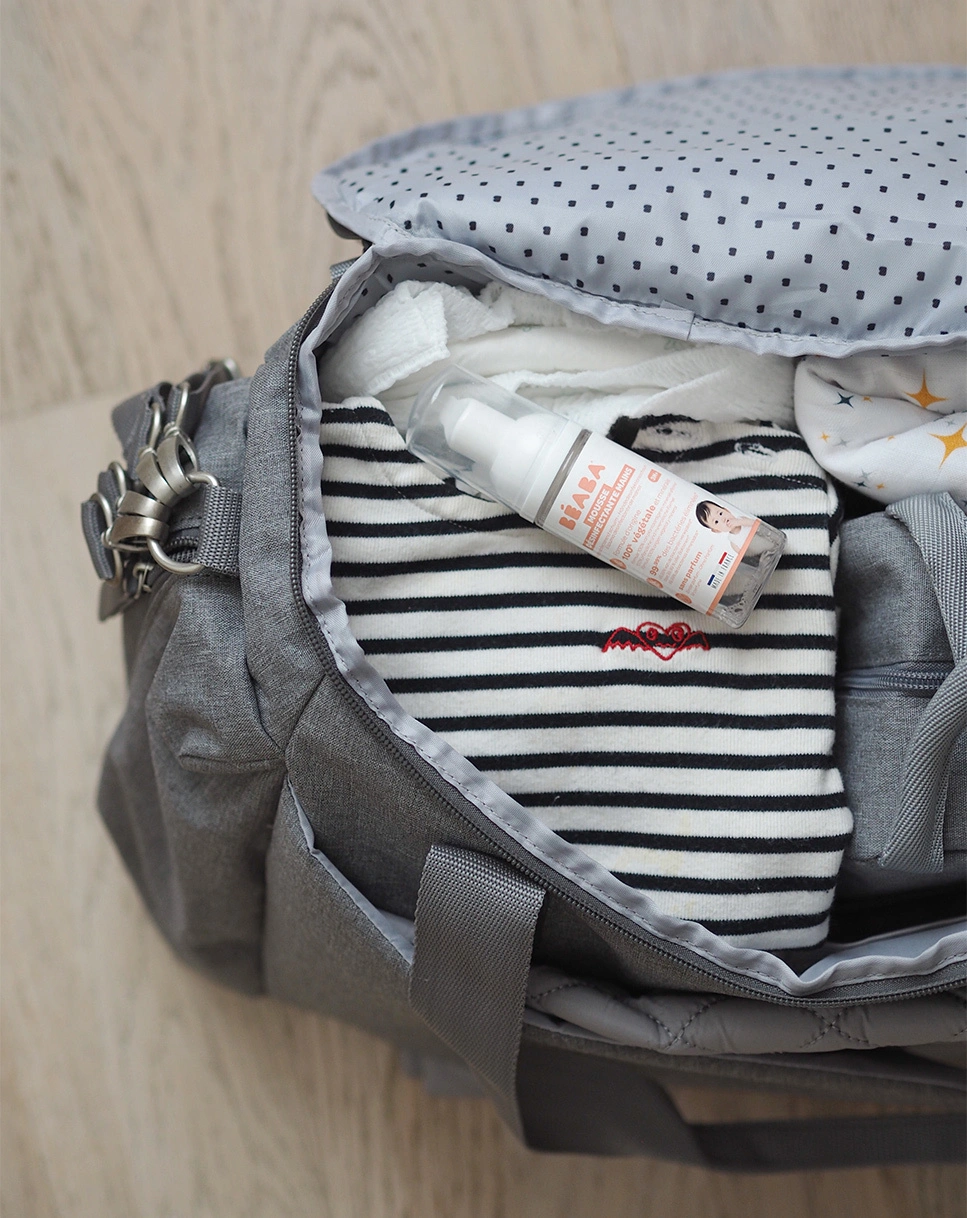 Wickeltasche SYDNEY II (53x29,5x19,5) in grey melange