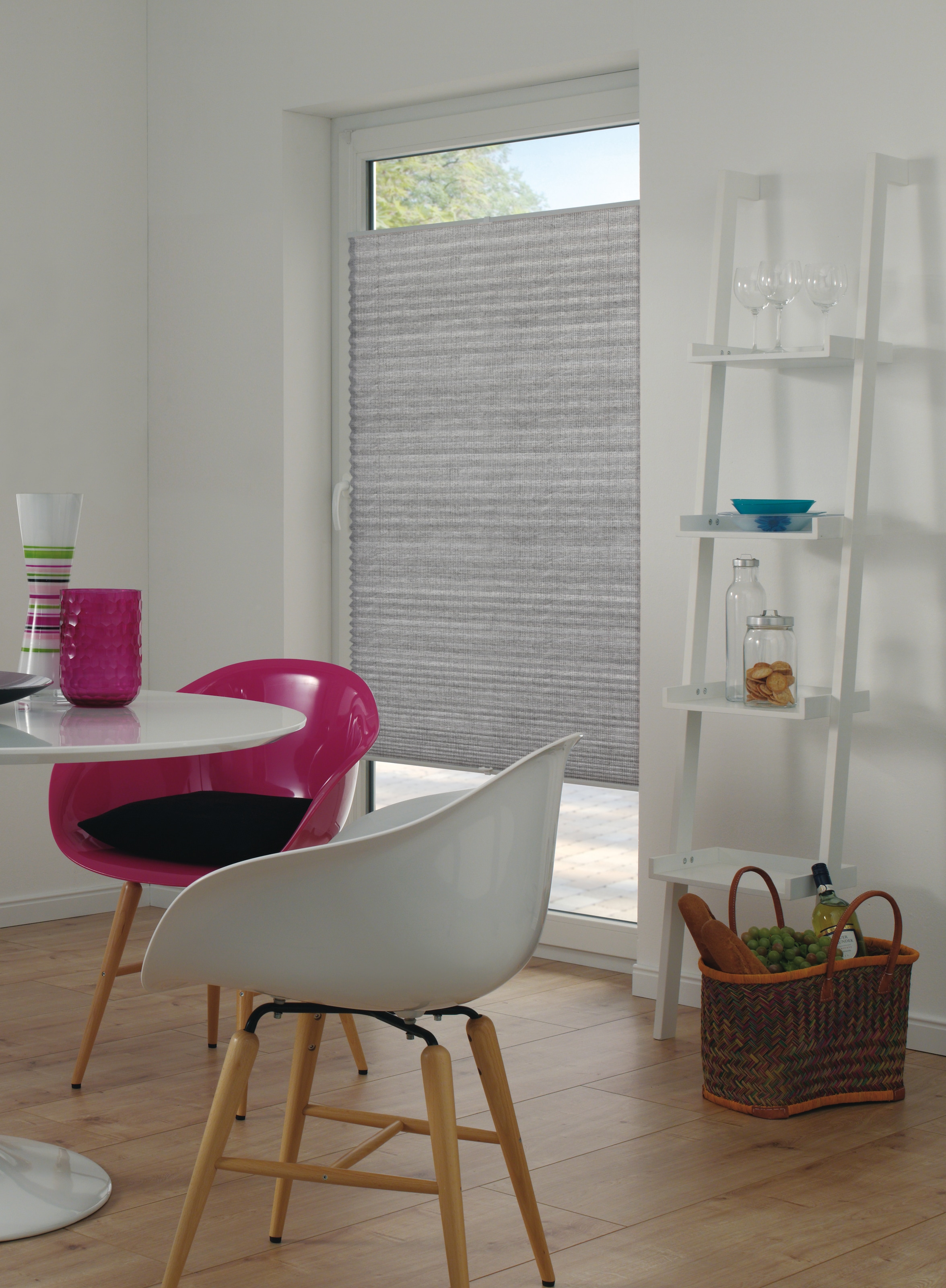 GARDINIA Plissee »Concept zum Klemmen Lilly« blickdicht ohne Bohren Stoff aus Recyclingmaterial