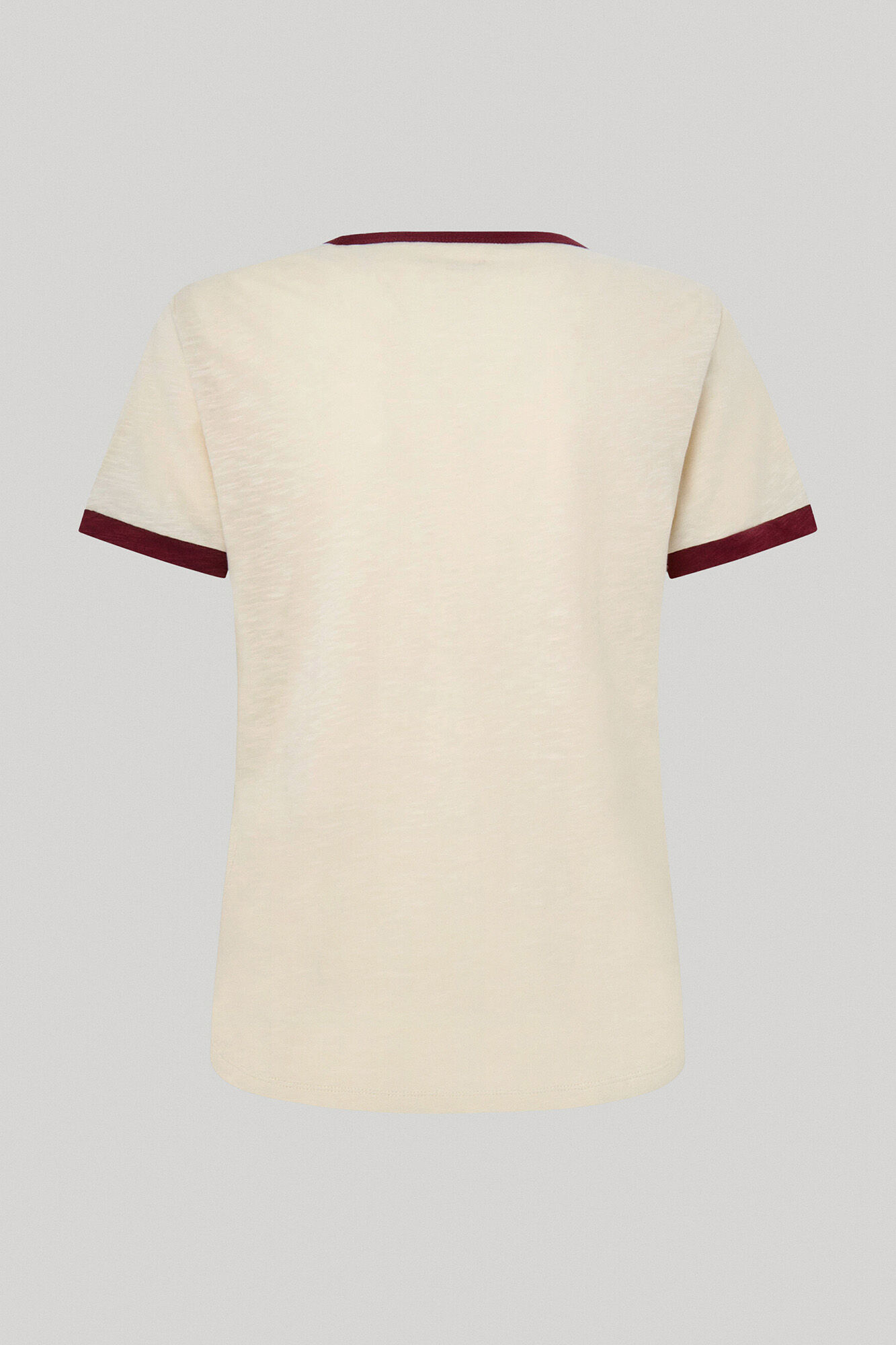 Camiseta com estampa de lábios