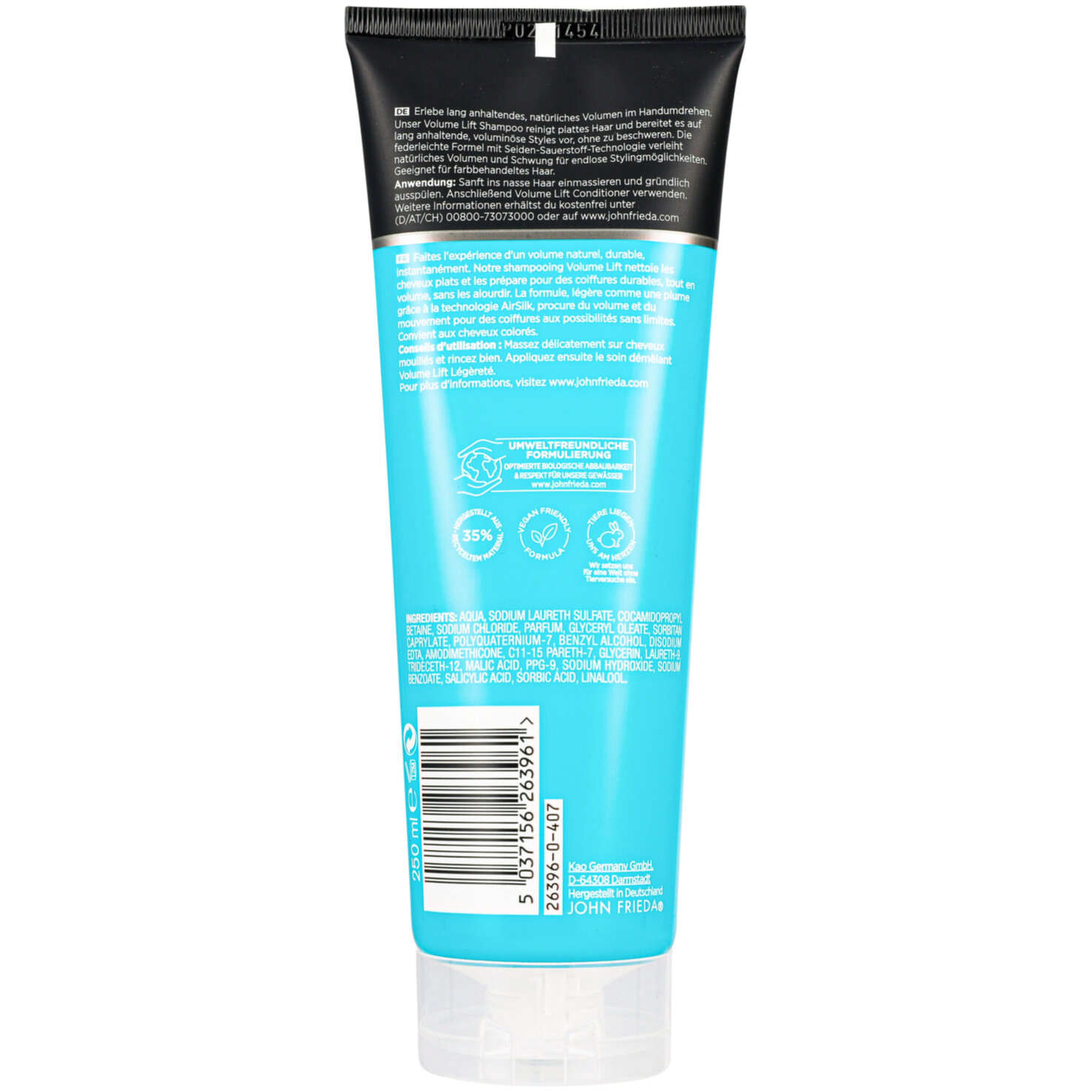 John Frieda Volume Lift Shampoo