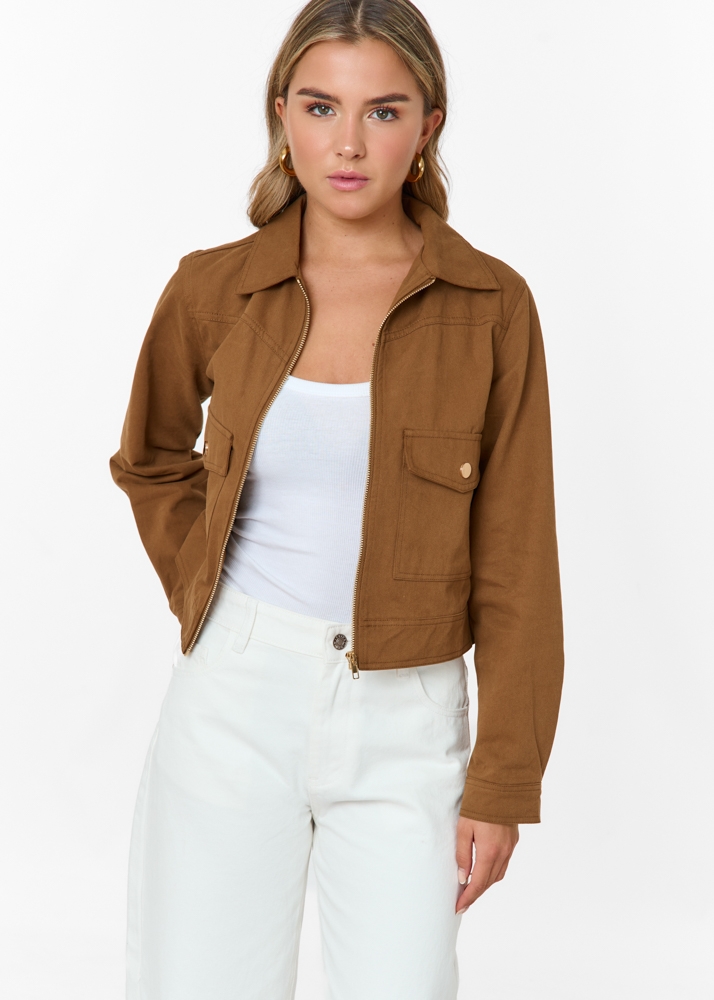 Elaine jacket camel