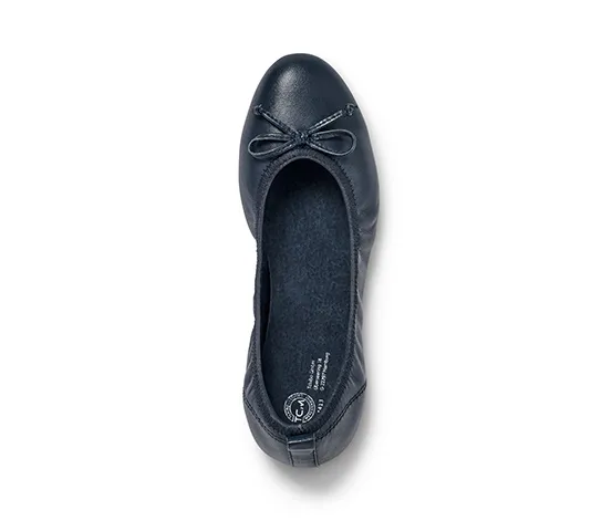 Leder-Ballerinas