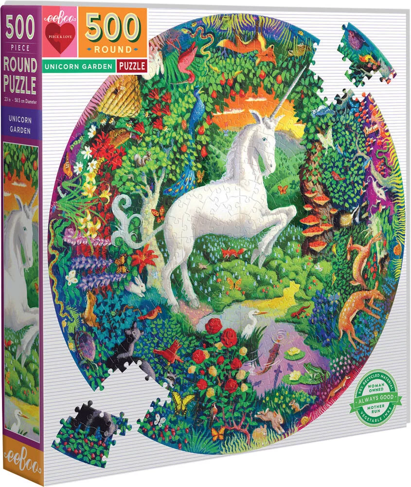 UNICORN GARDEN PUZZLES EEBOO