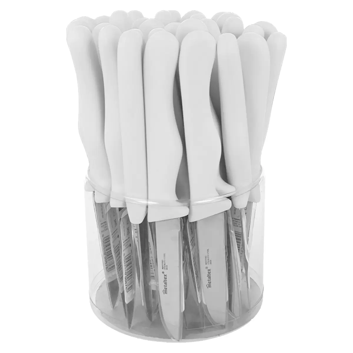 Gemüsemesser Basic mint,weiss,schwarz