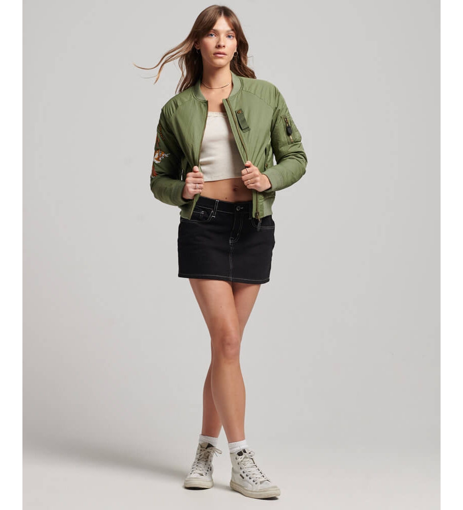 Jaqueta militar vintage Superdry Suikajan verde