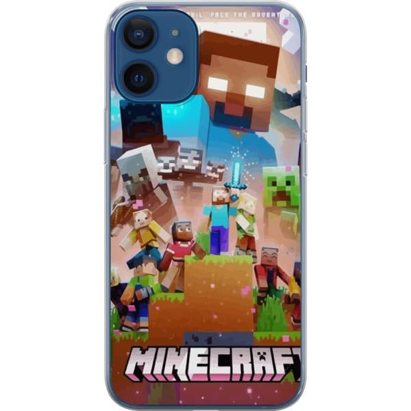 Apple iPhone 12  Gjennomsiktig deksel Minecraft