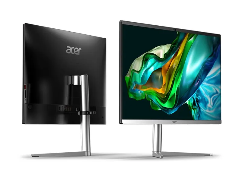 Acer Aspire C 24 C24-1300 - Alt-i-én Ryzen 3 7320U / op til 4.1 GHz - RAM 8 GB - SSD 256 GB - Radeon 610M - IEEE 802.11ax (Wi-Fi 6E), Bluetooth, Gigabit Ethernet - Win 11 Home - skærm: LED 23.8