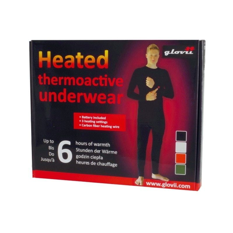 Glovii Heated Sweatshirt, Unisex<br>Superundertøy med varme