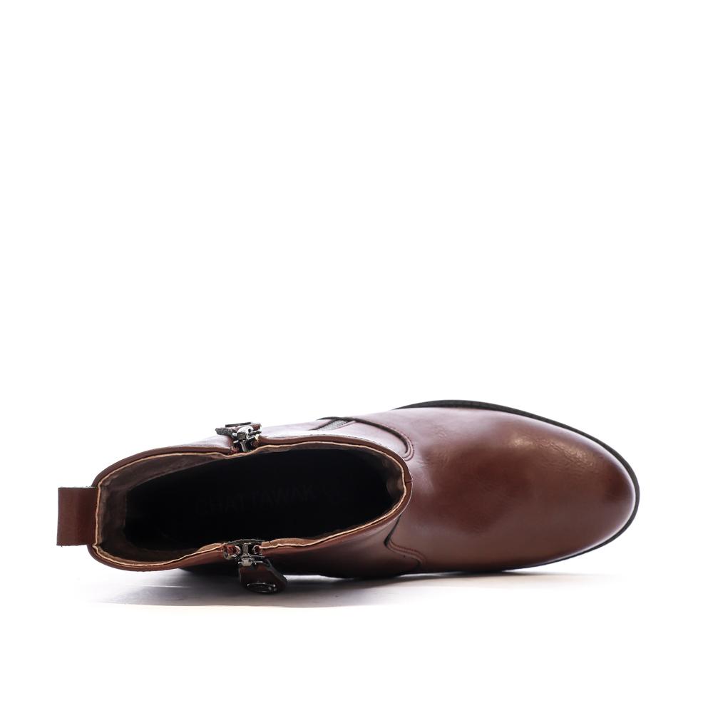 Chattawak Bottines Bordeaux Femme Chattawak ALTA