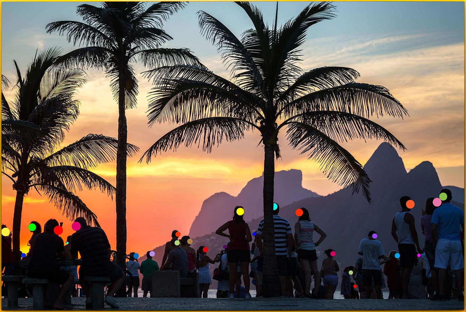 Arpoador Beach by Rogério Reis - Limited Edition. Edition of: 250. Signed.