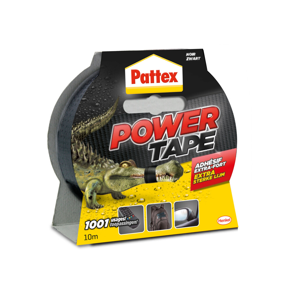 Pattex Power Tape Zwart10 meter
