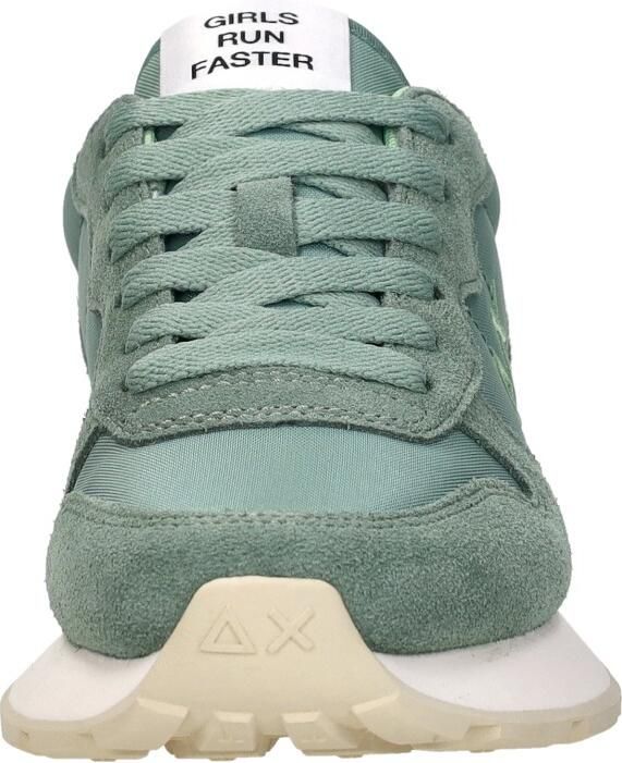Sun68 Sun 68 Ally Solid Nylon Sneakers Dames Groen