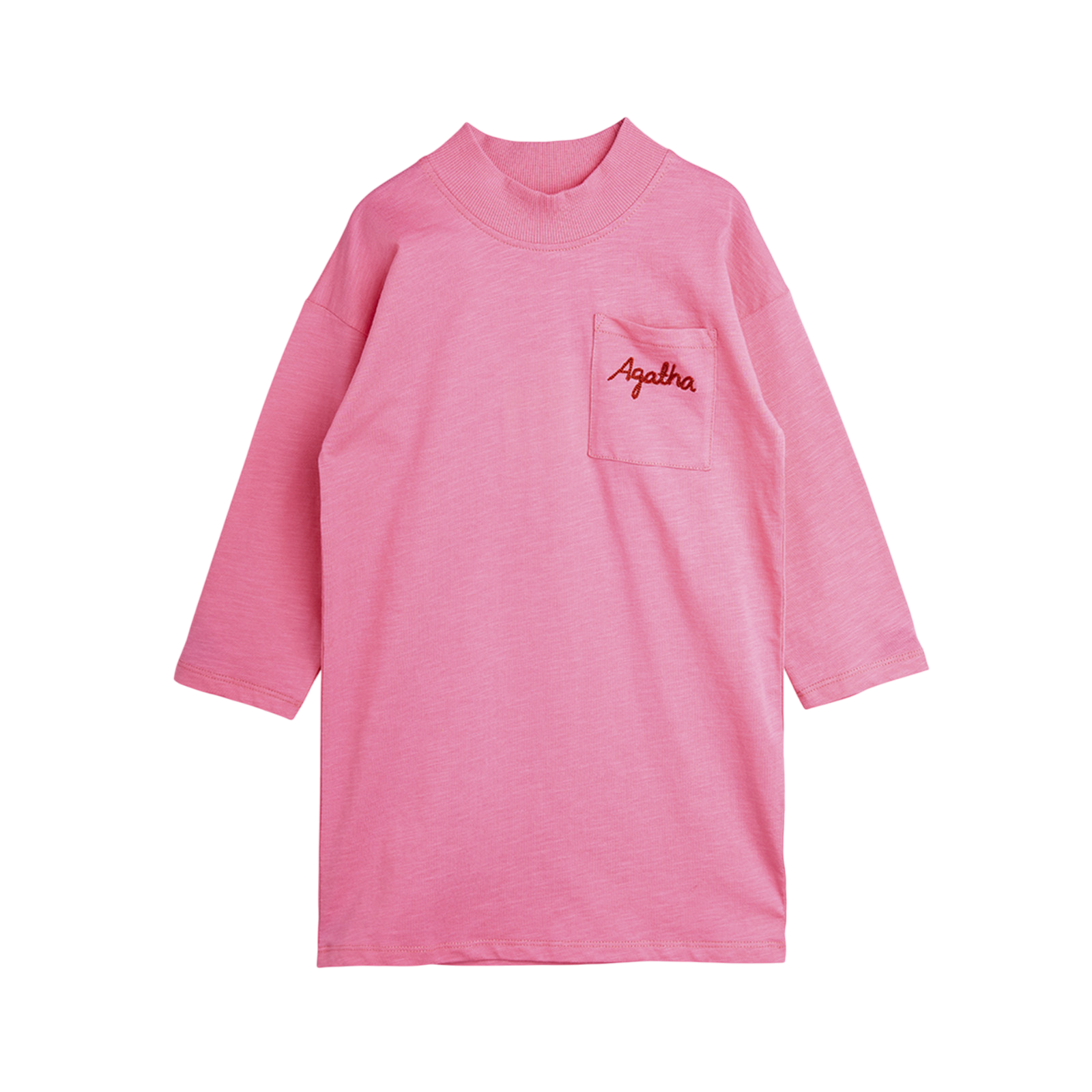 Kleid Agatha Emb Pink
