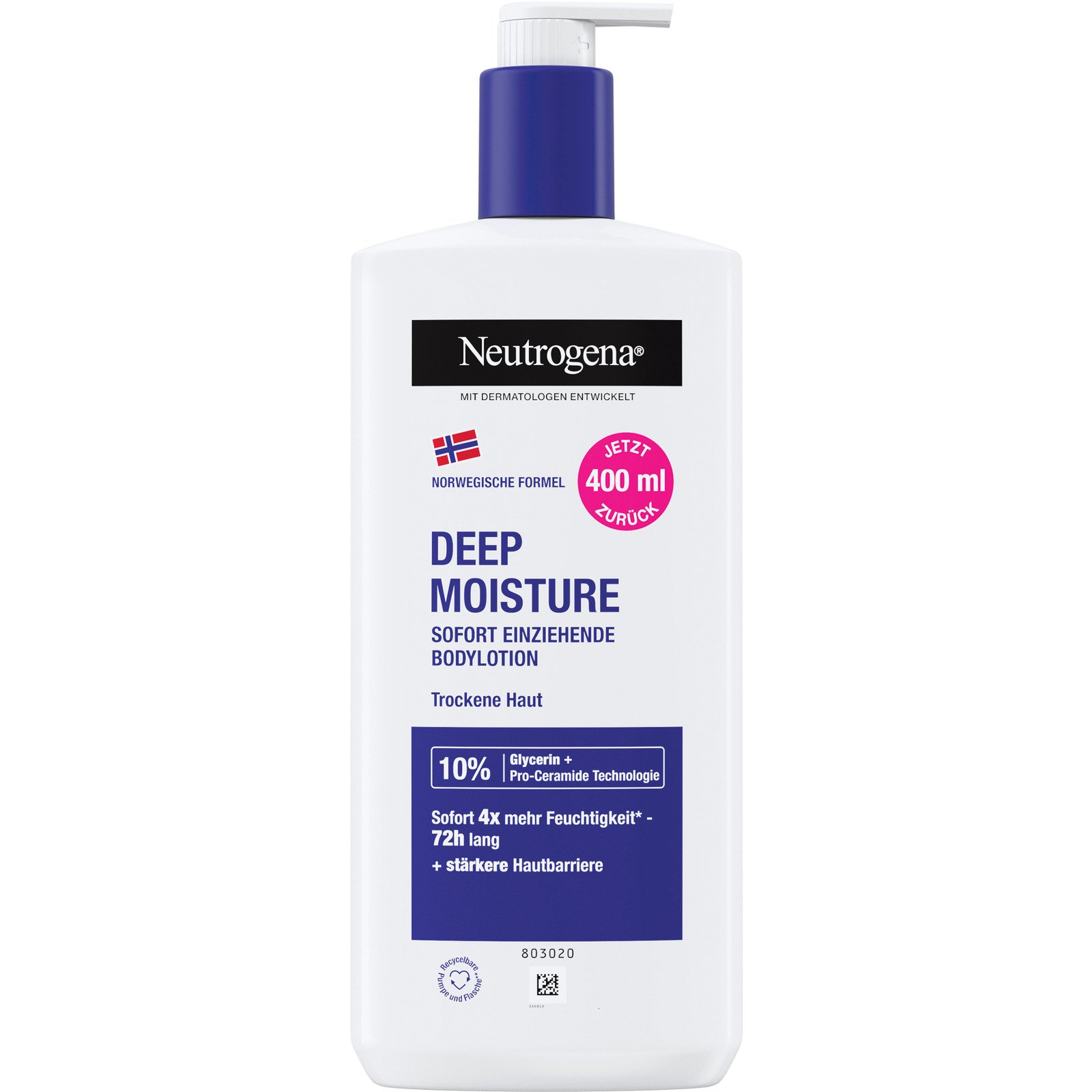 Neutrogena Deep Moisture Körperlotion 400 ml