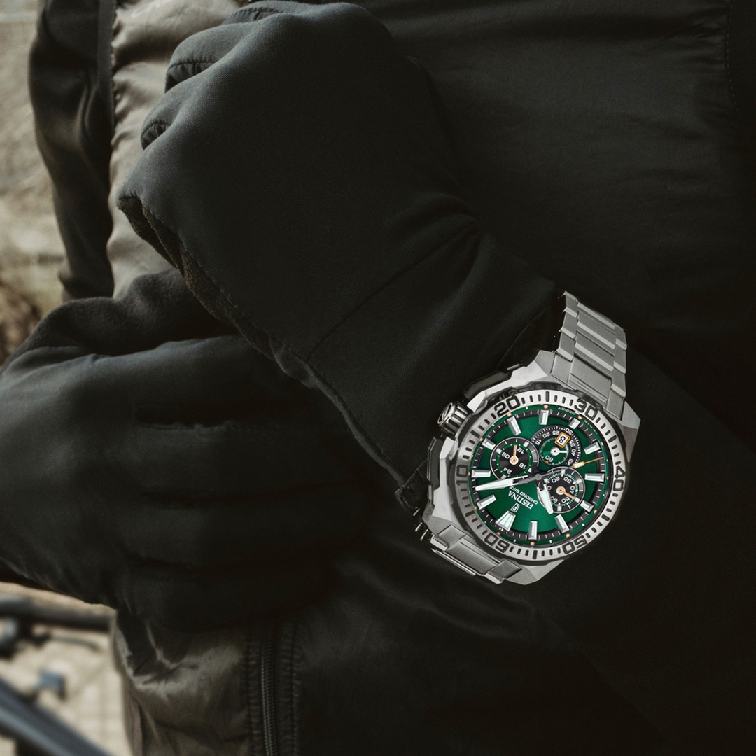 Festina Chrono Bike 2025 Grün / Silber