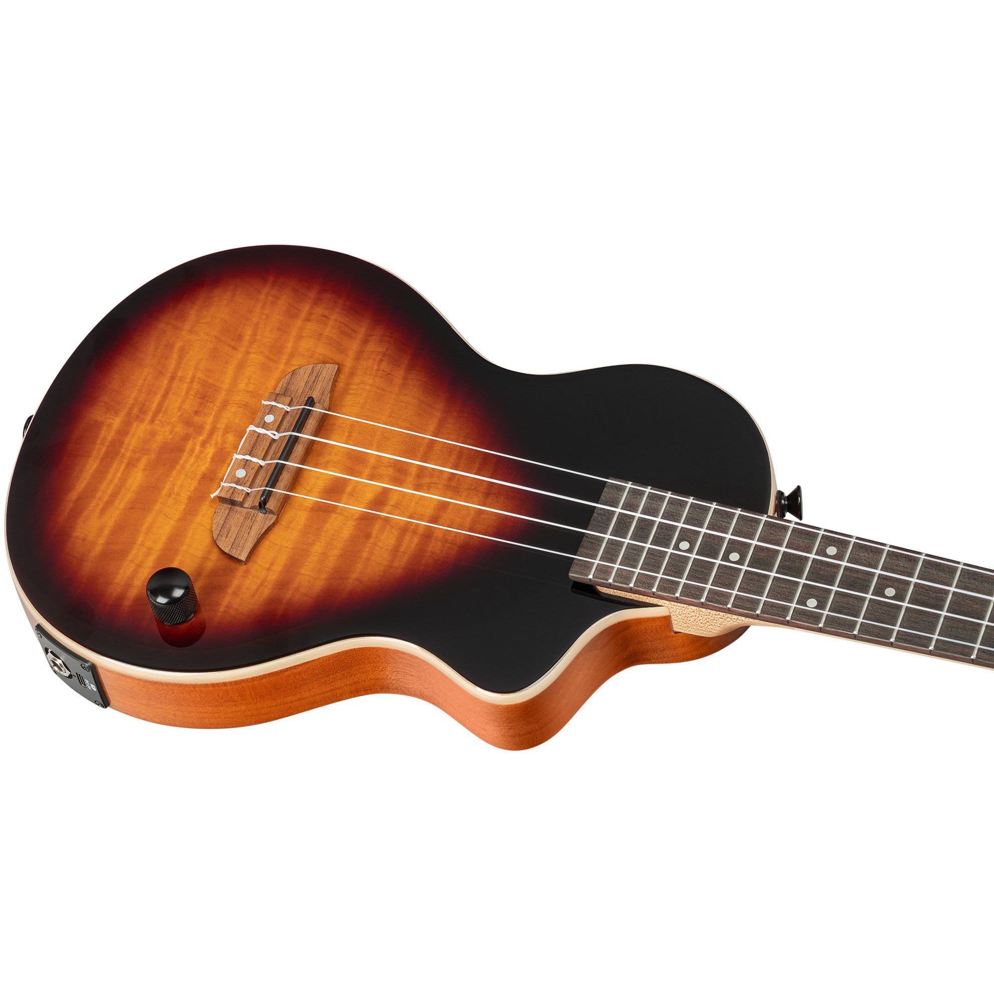 Ortega Neo Series NEO-U-TSB elektrische tenor ukelele met gigbag