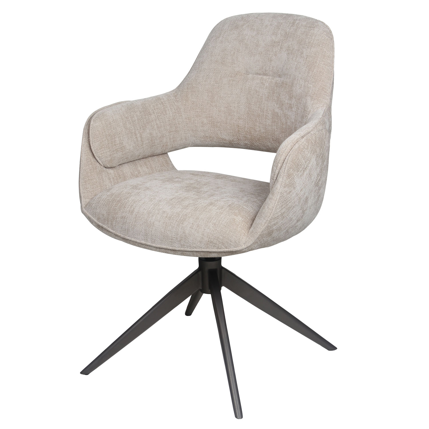 Eetkamerstoel Jill beige 120