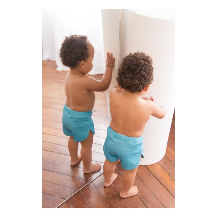 Ina Swim Short de bain Matière Recyclée Mesa  | Vert