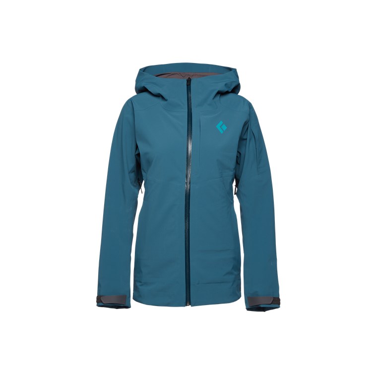Black Diamond W Recon Stretch SkiShell Azurite