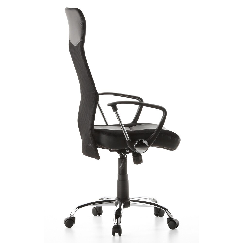 Home Office Chefsessel ARTON 20 Kunstleder/Netzstoff mit Armlehnen hjh OFFICE