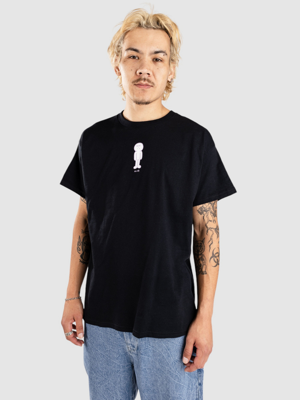 A.LAB What's Wrong? T-Shirt black