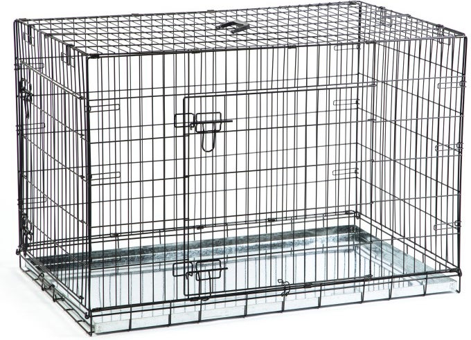 Beeztees hondenbench zwart 109 x 69 x 75 cm