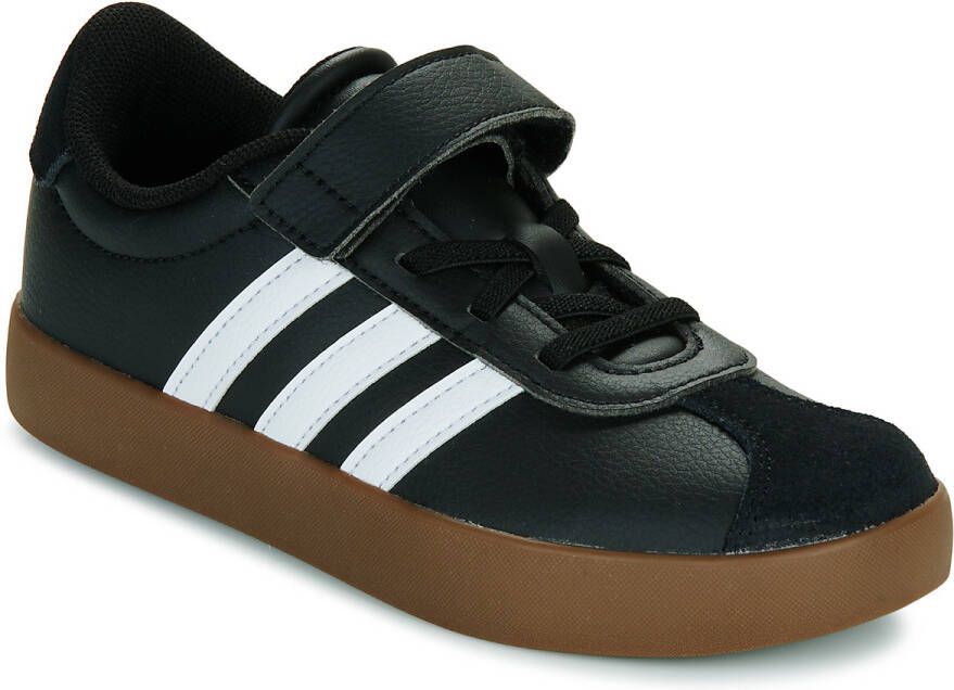 Adidas Sportswear VL Court 3.0 sneakers zwart wit Suede 28