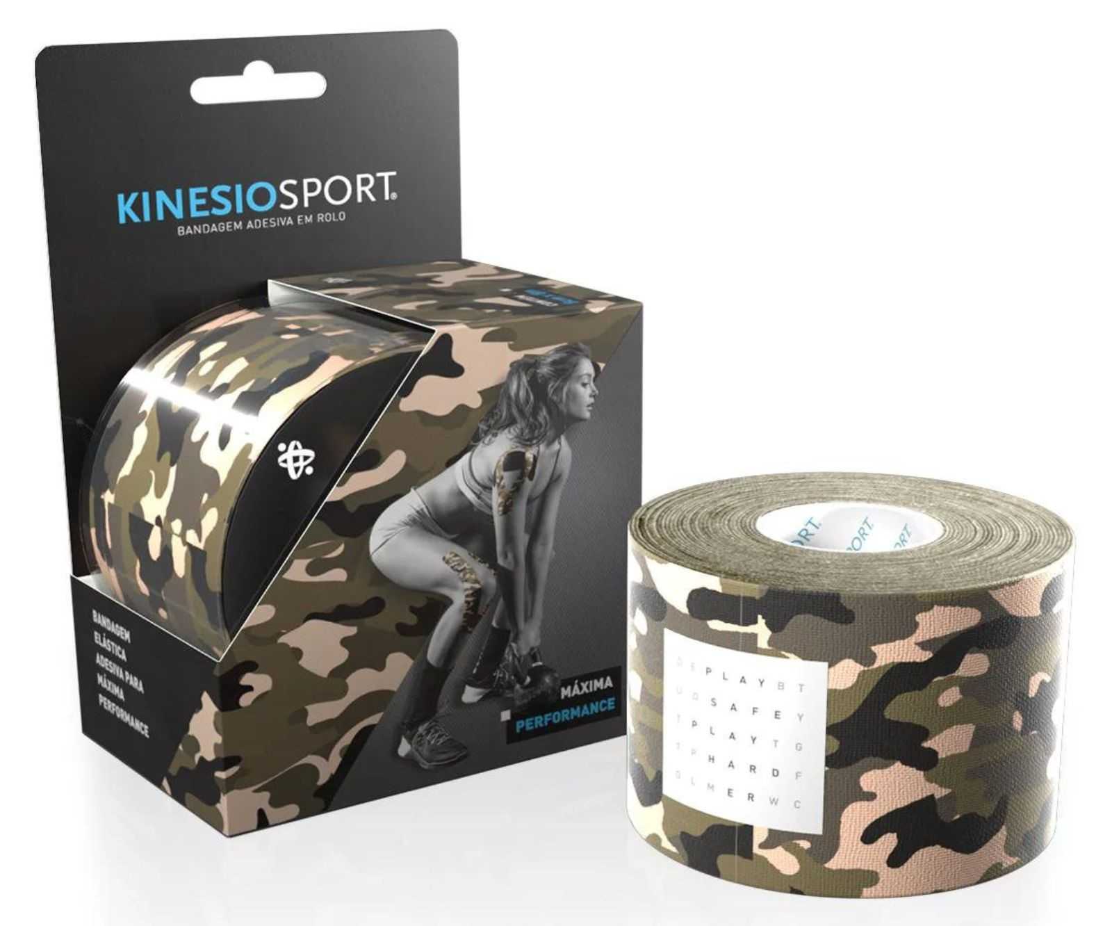 Kinesio Sport Cinta Elástica Adhesiva 5 cm x 5 cm