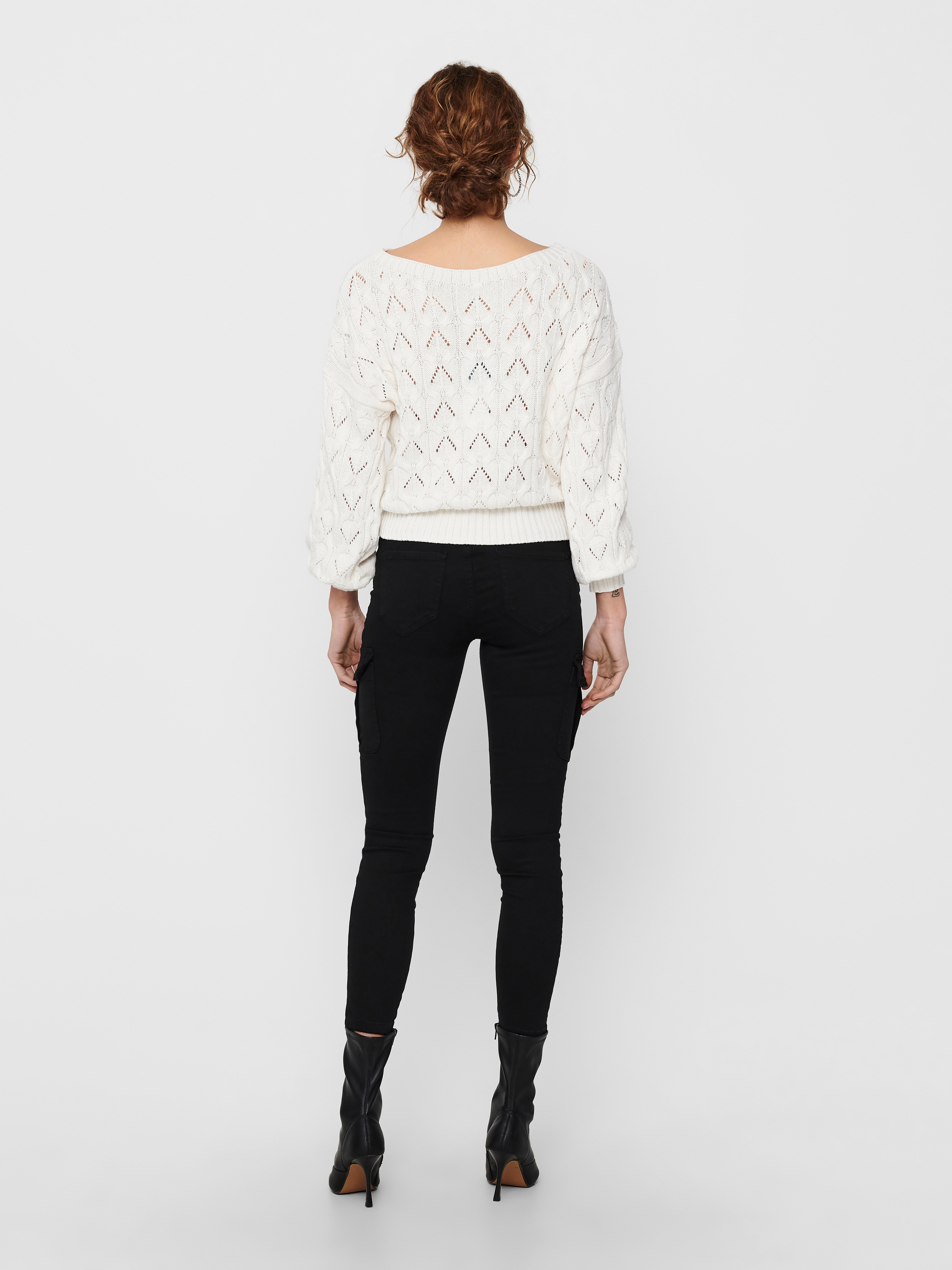ONLBRYNN Strickpullover Cloud Dancer