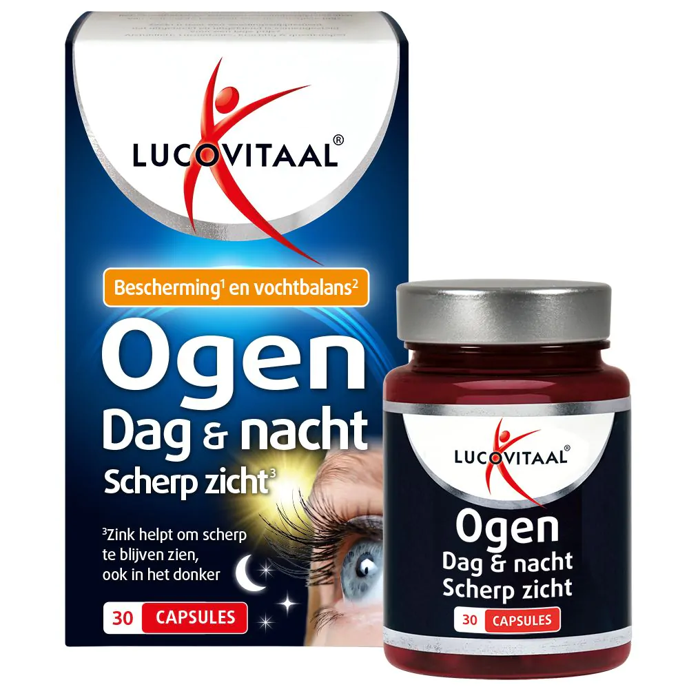 Ogen Dag & Nacht Scherp zicht 30 capsules