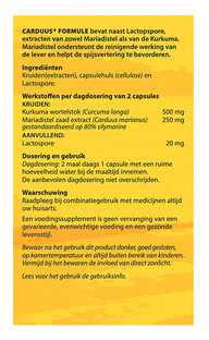 Bloem Carduus  Formule Capsules 60CP