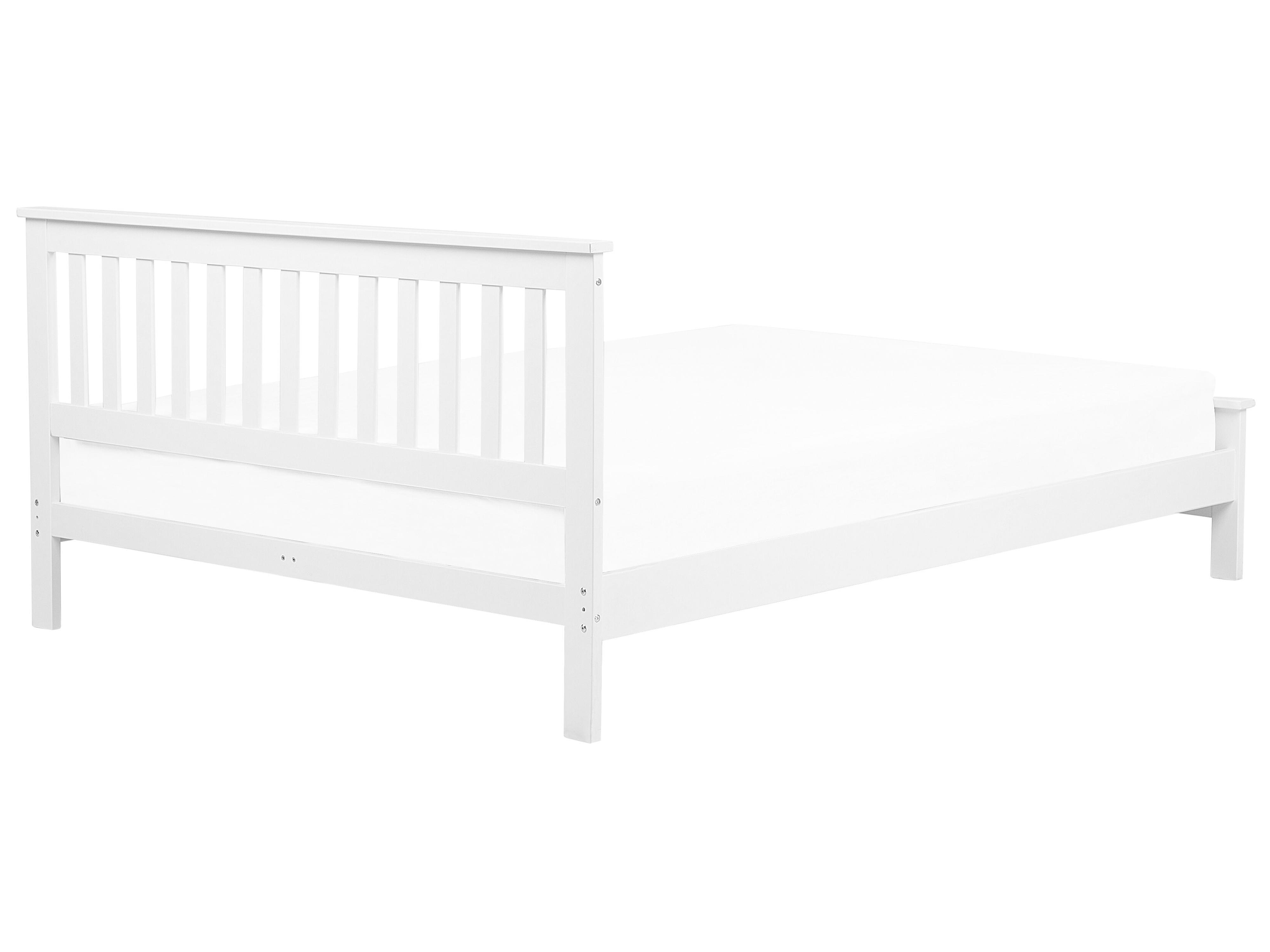 Bed Dennenhout MAYENNE 180 x 200 cm Wit
