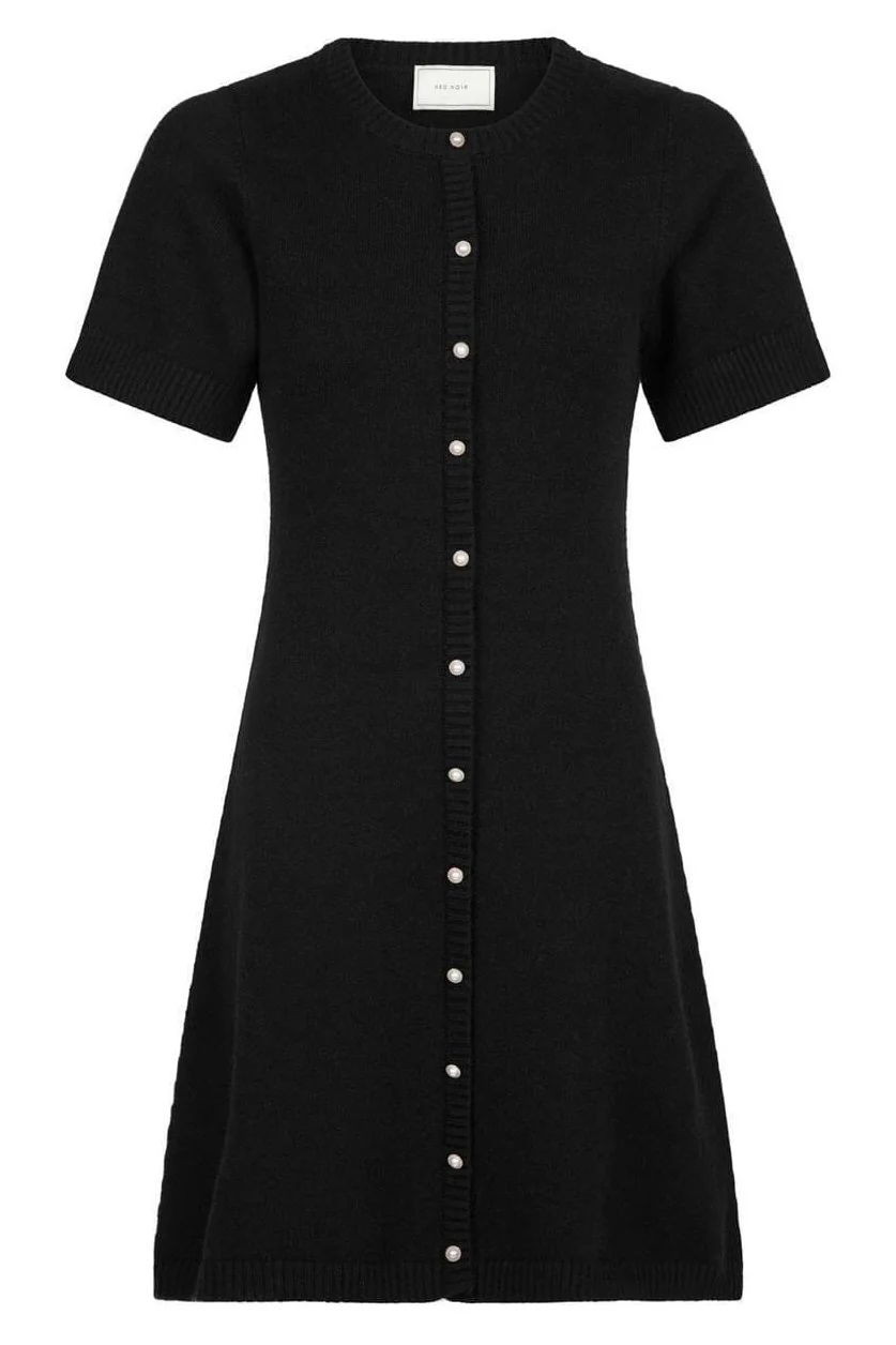 Neo Noir Elise Knit Dress black