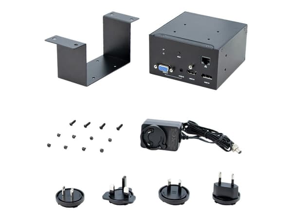 StarTech.com Audio / Video Module for Conference Table Connectivity Box - Monteringsplate - minijack 3,5 mm, HDMI, DisplayPort, RJ-45, VGA - svart -
