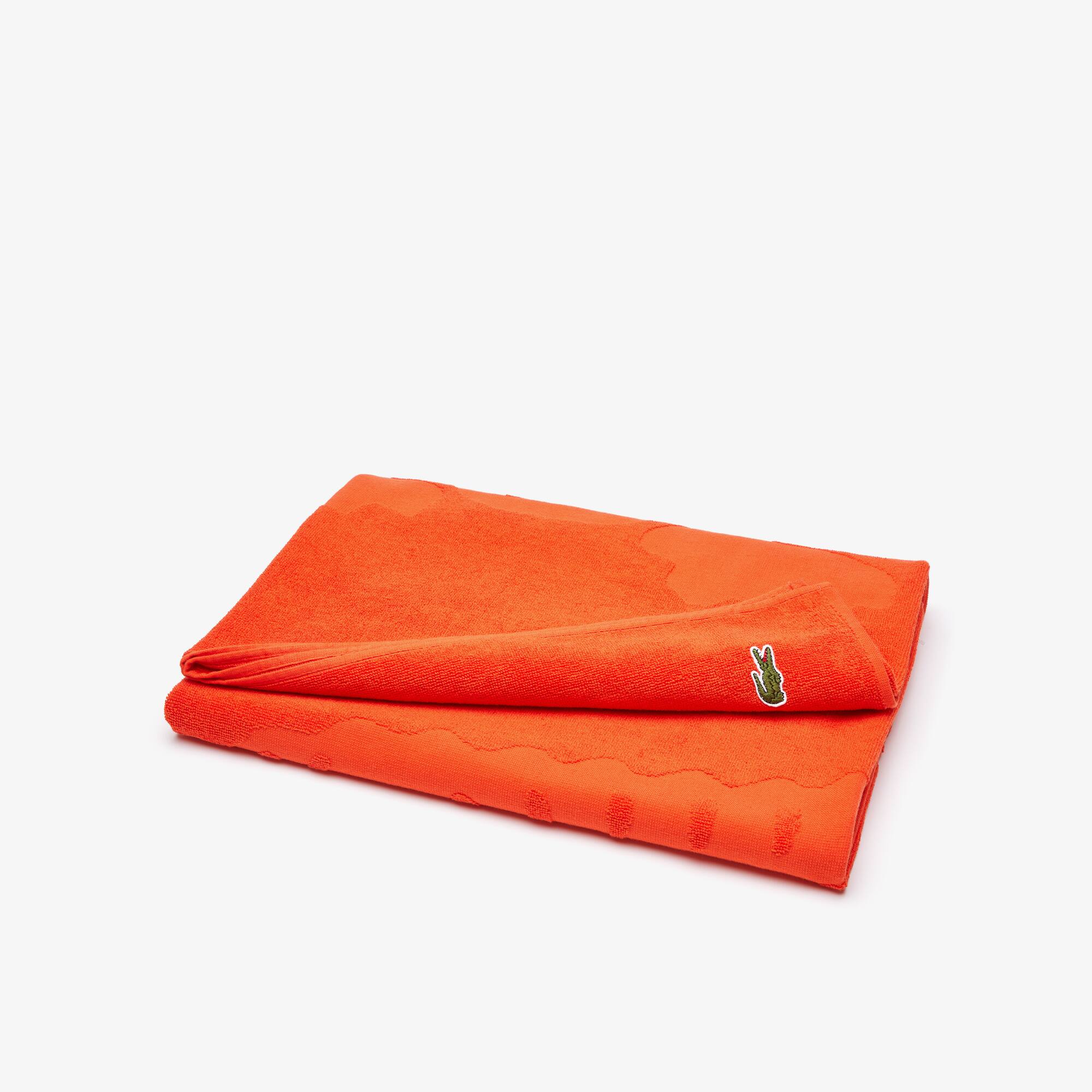 L Sport Strandtuch Strandhandtücher - Rot - Lacoste - Unisex