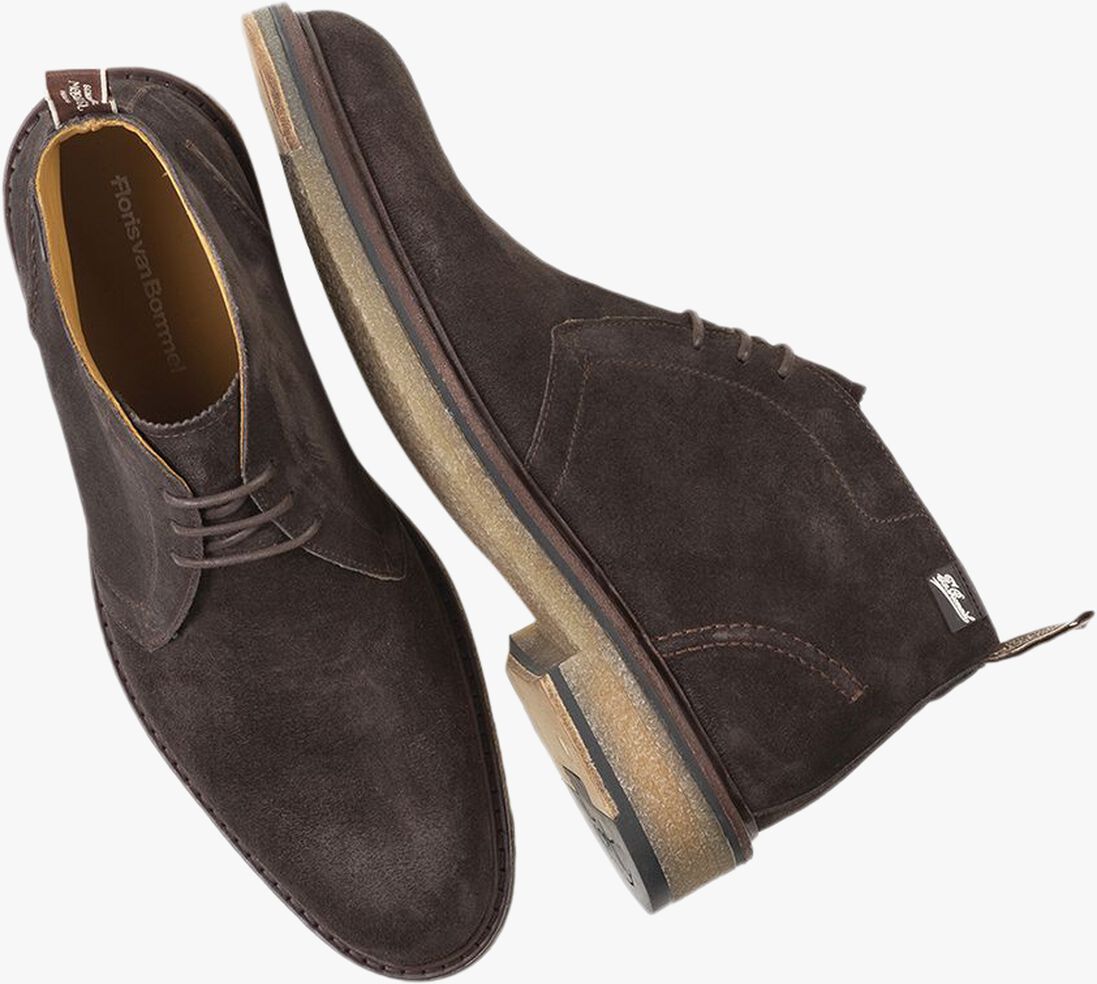 FLORIS VAN BOMMEL bruine floris van bommel veterschoenen sfm-50146