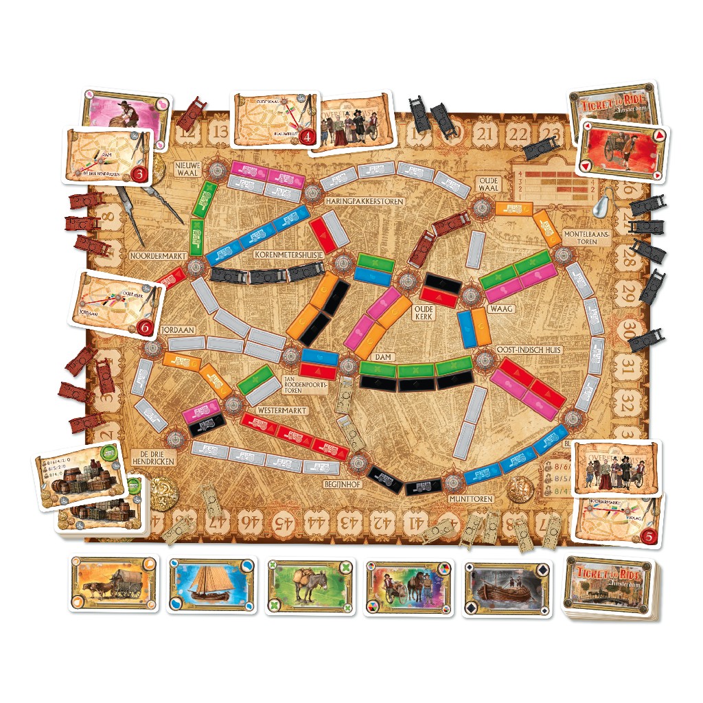 Les Aventuriers du Rail - Amsterdam