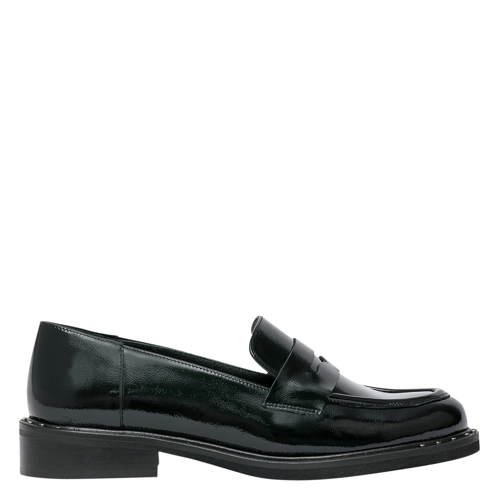 ALLY - Mocassins en cuir | Noir