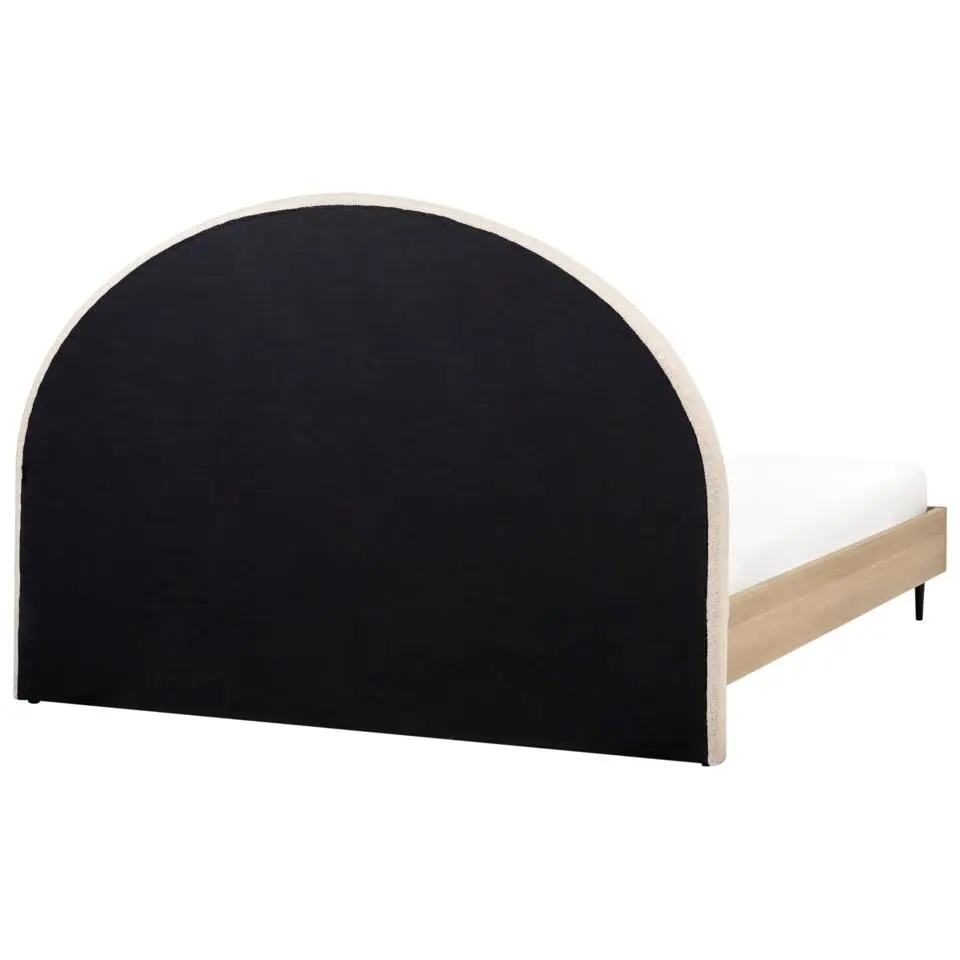 MILLAY - Bed - Beige - 180 x 200 cm - Bouclé